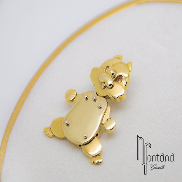 Ciondoli pomellato oro outlet